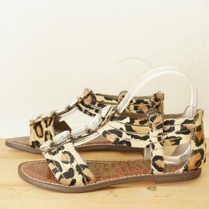 Sam Edelman Womens Galina Jewel Embellished Sandal